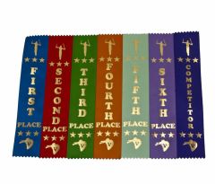 007 Gymnastic Award Ribbon-3 th Place